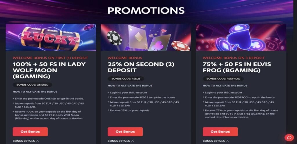 1Red Casino 11 promotions-1red-casino-jennycasino