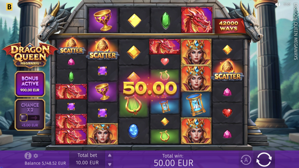 Dragon Queen Megaways slot jennycasino.com