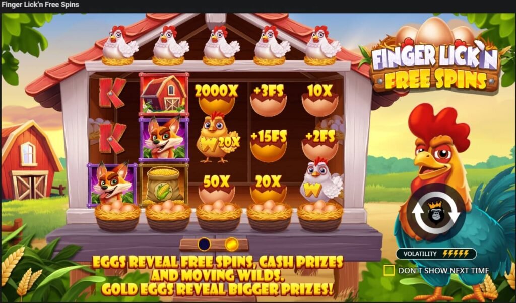 Finger Lick’n Free Spins 2 Finger Lick’n Free Spins slot jennycasino.com