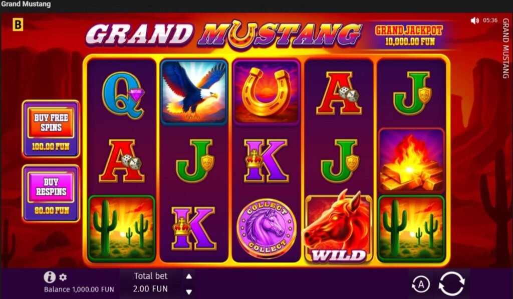 Grand Mustang slots jennycasino.com