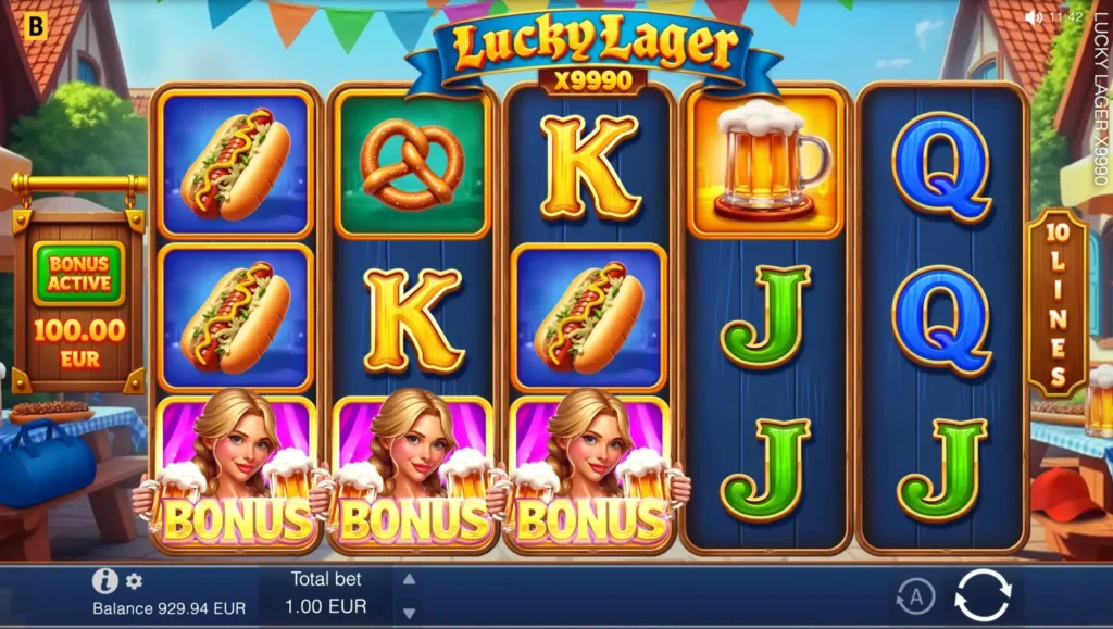 Lucky Lager X9990 slot jennycasino.com