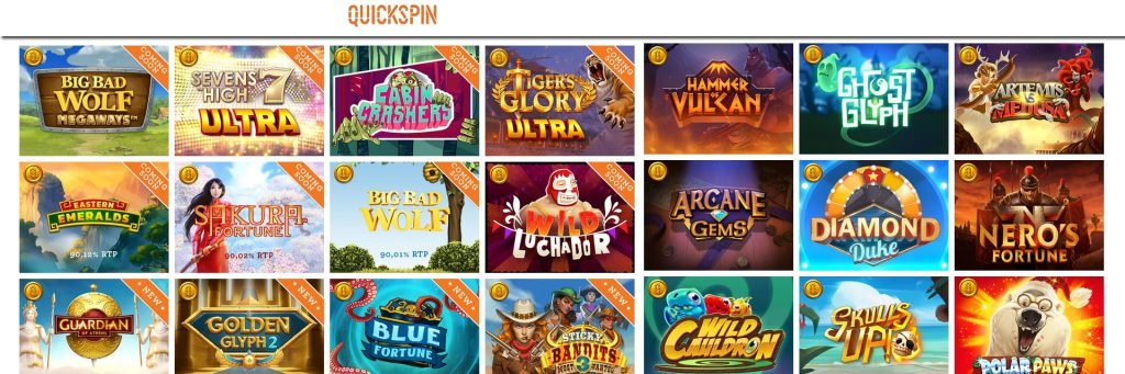 Quickspin slots jennycasino.com