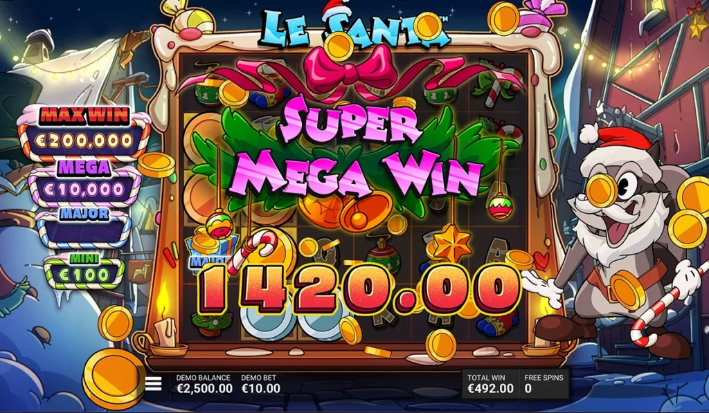 Le Santa 6 Le Santa slot mega win jennycasino.com