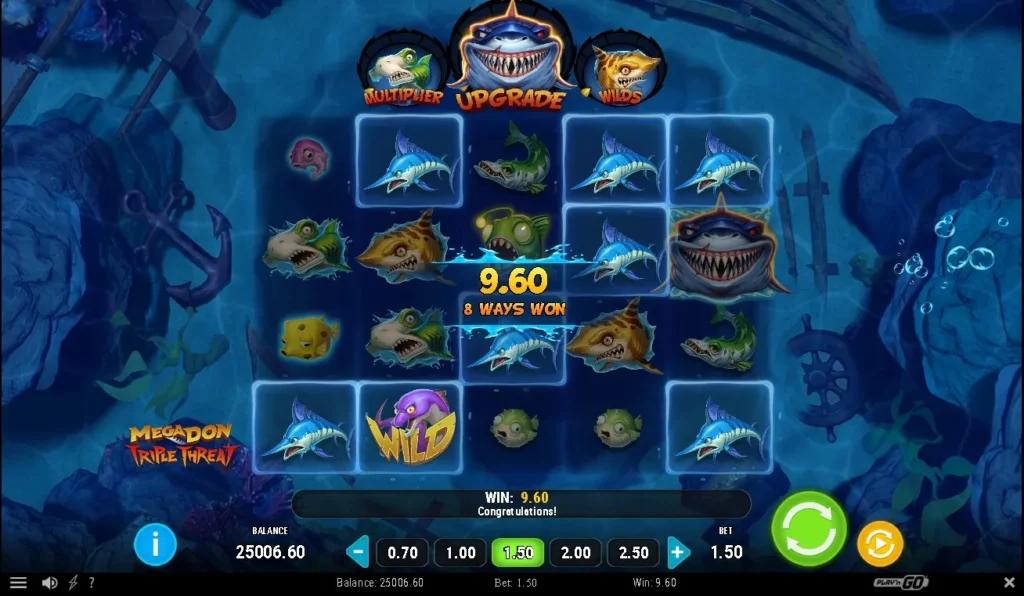 Megadon Triple Threat slot bonuses jennycasino.com