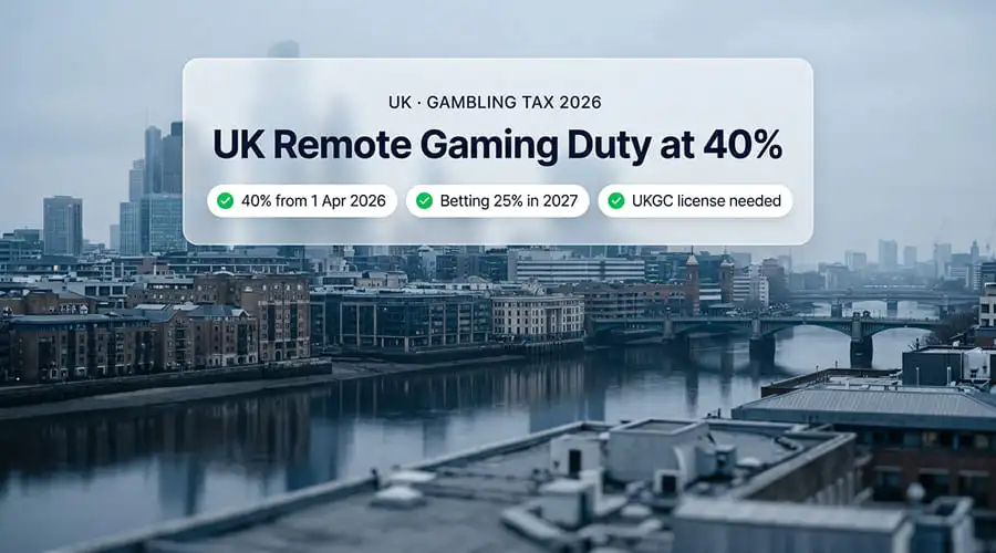 40 percent Remote Gaming Duty impact UK online casinos jennycasino.com